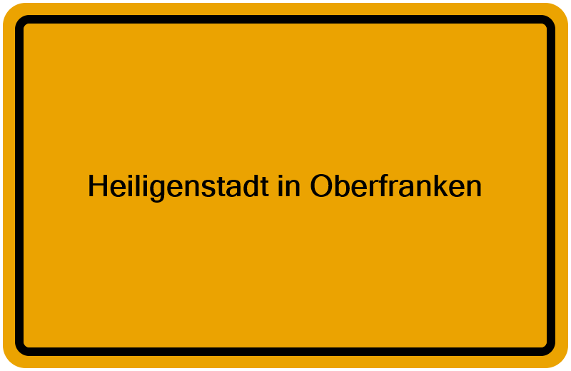 Handelsregister Heiligenstadt in Oberfranken